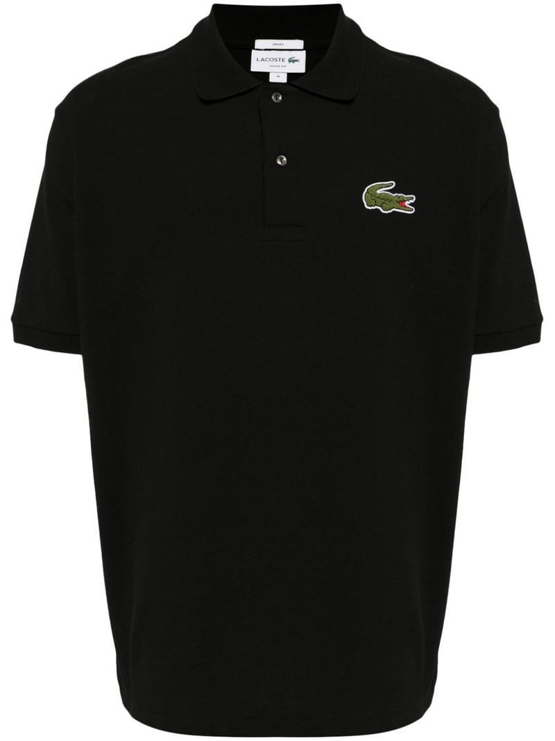 logo-appliqué polo shirt 1