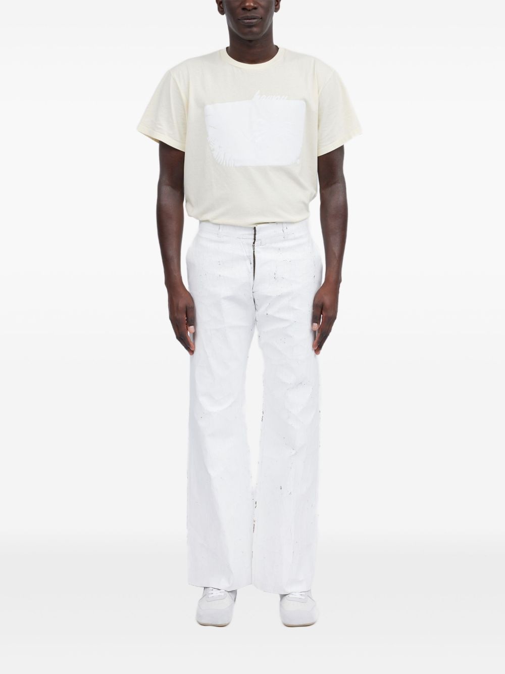 coated trousers - 2