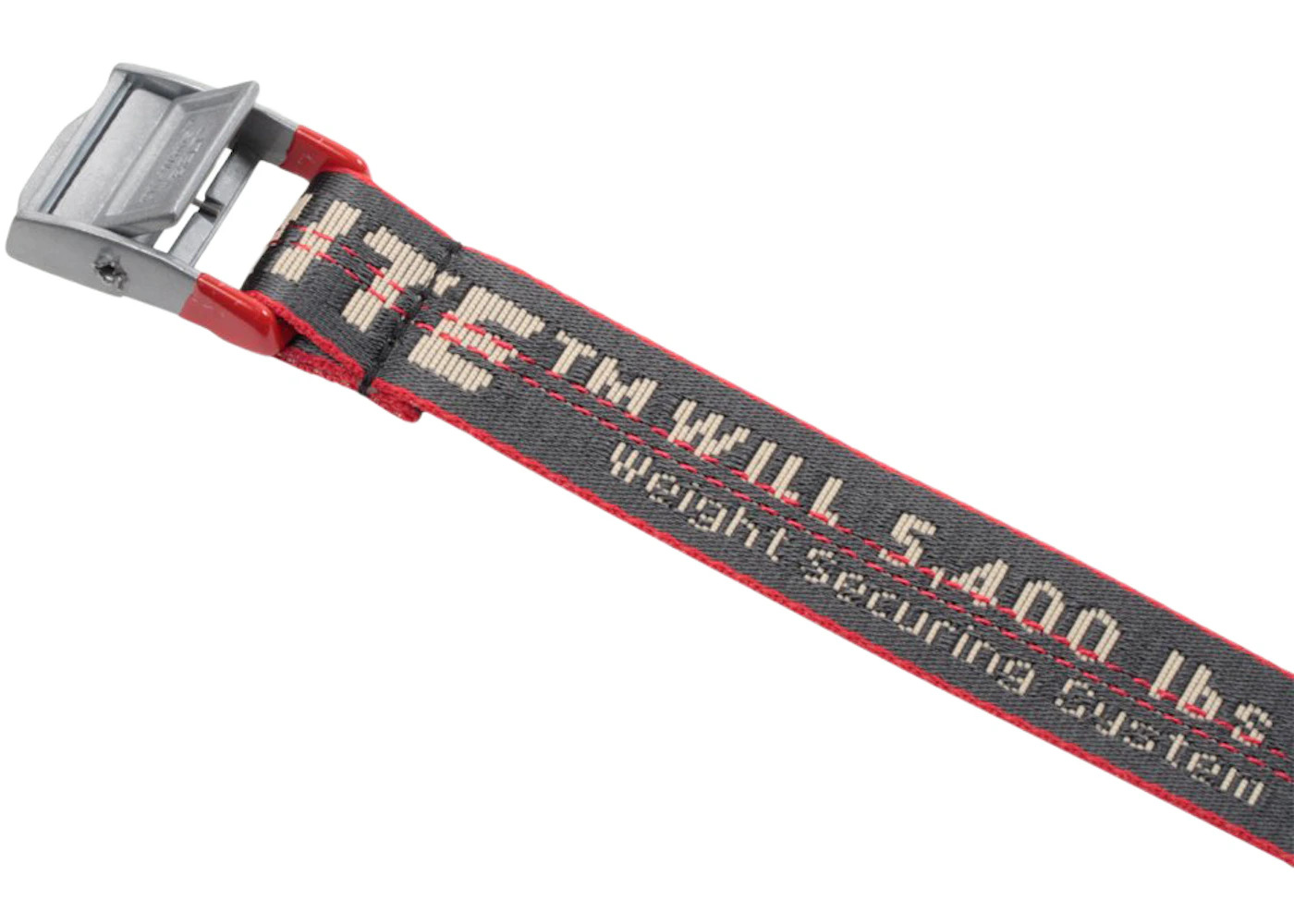 OFF-WHITE Mini Industrial Belt Anthracite/Red - 2