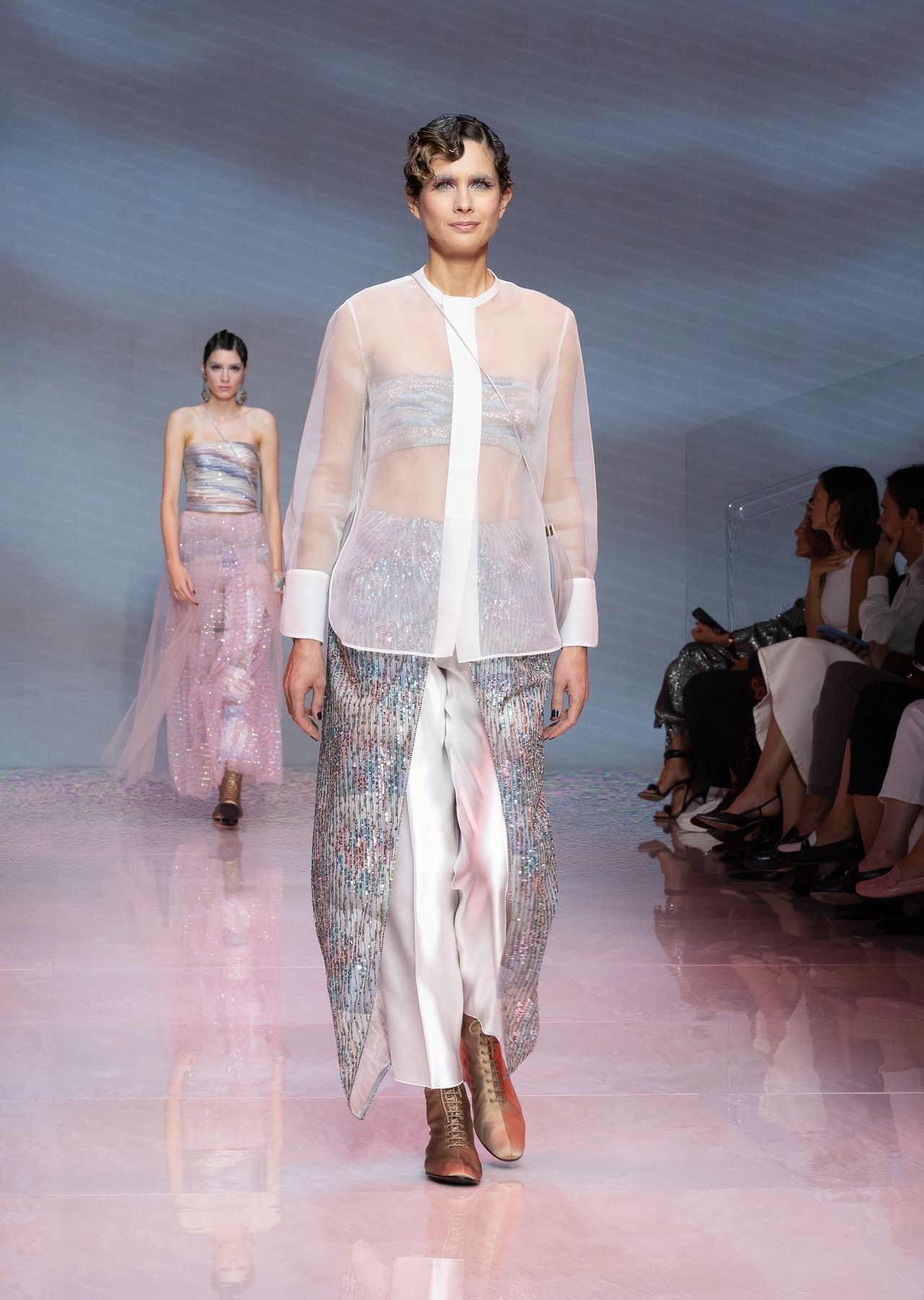 Silk-organza shirt - 6