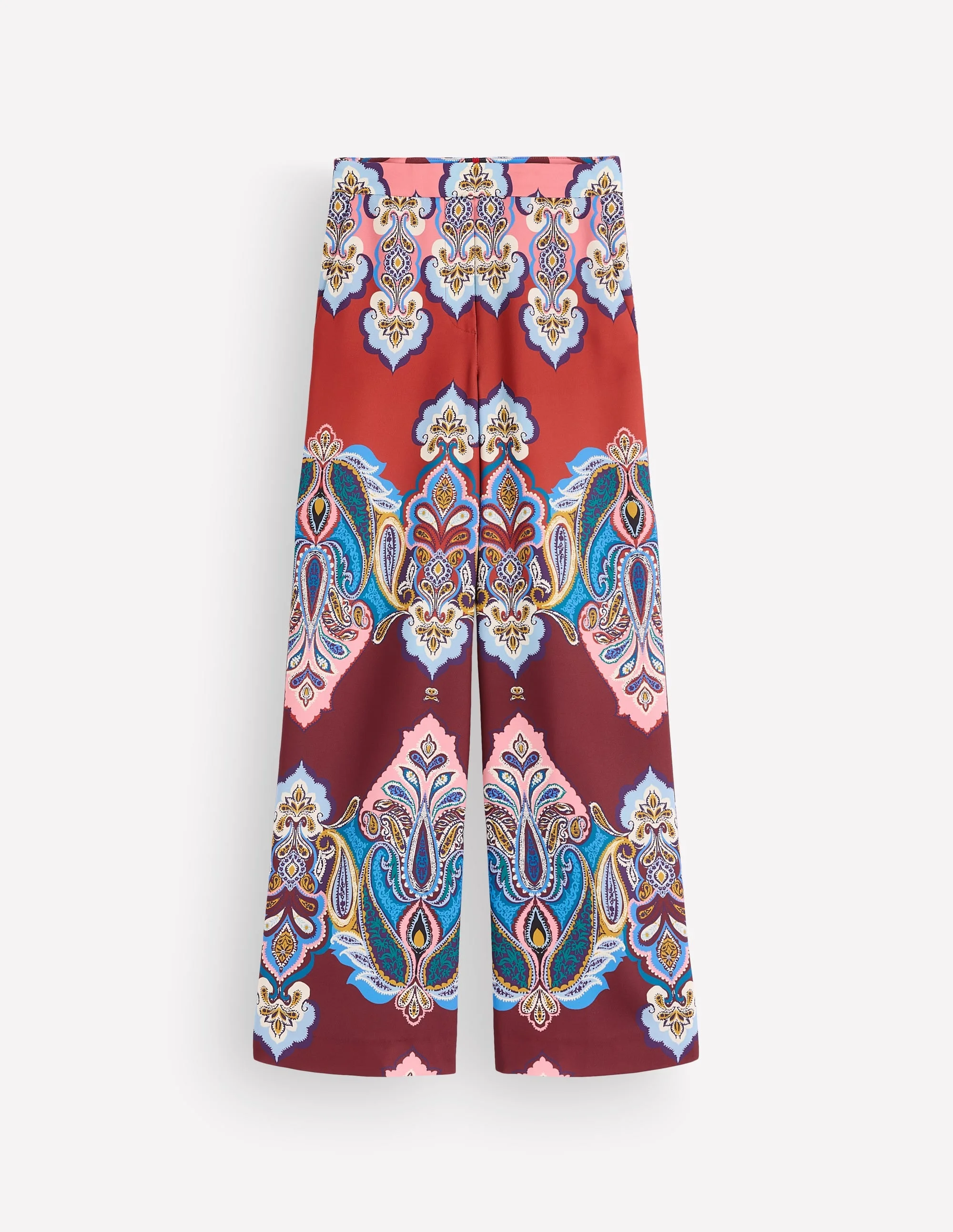 Belgravia Occasion Pants-Multi, Popping Paisley - 1