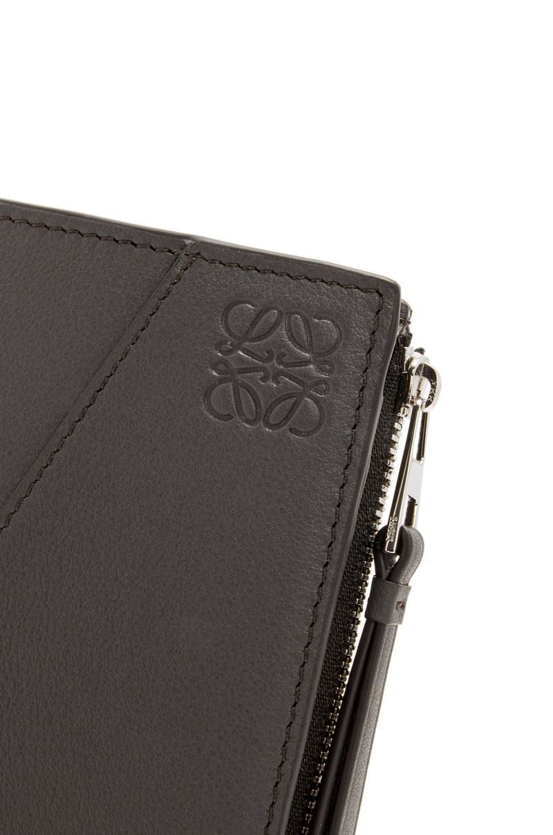 Puzzle slim compact wallet in classic calfskin 5
