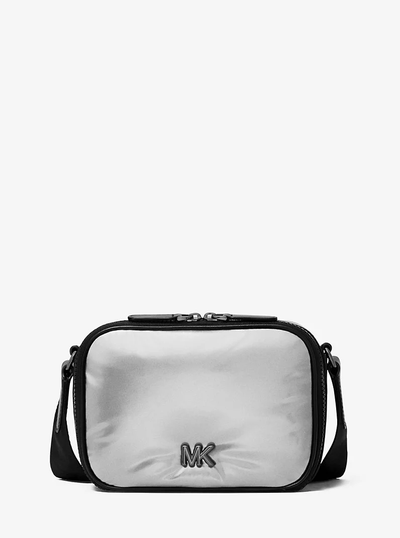 Brooklyn Puffy Metallic Crossbody Bag - 1
