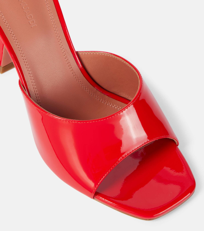 Lupita 70 patent leather mules 5