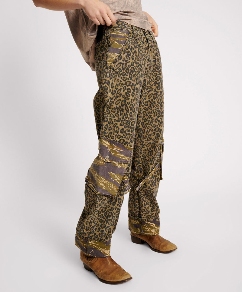Luna Utility Pants - Animal Camo 4