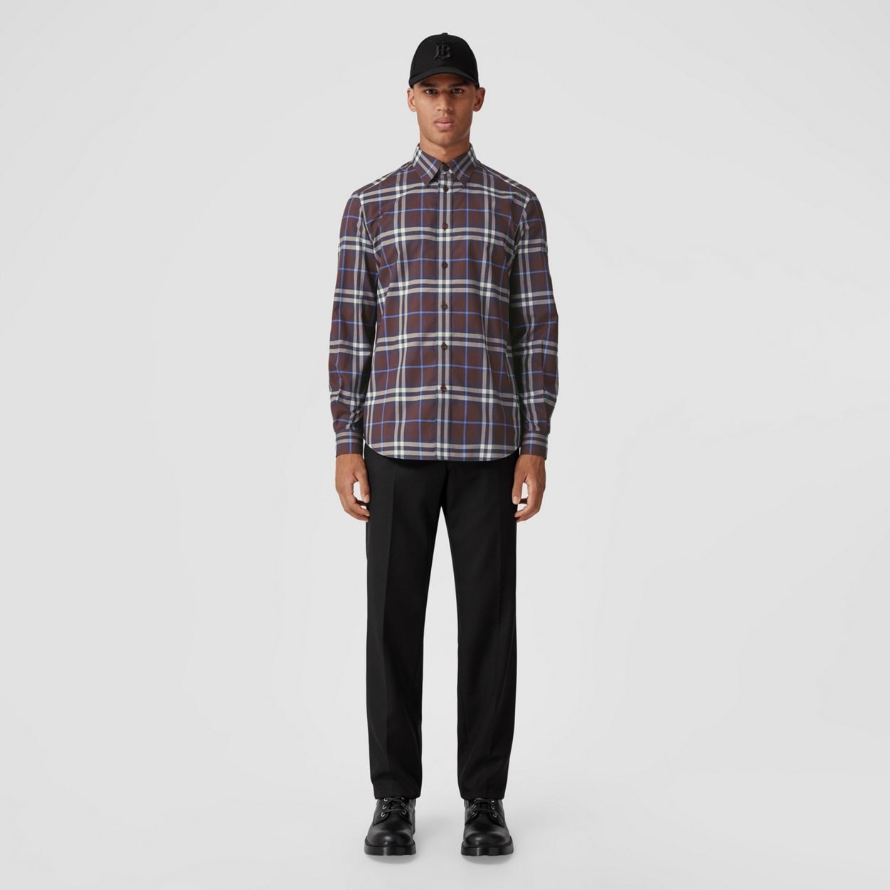 Check Cotton Shirt - 2