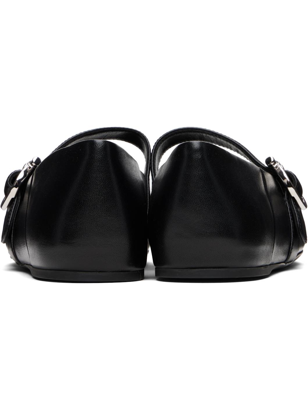 Black Gancini Ballerina Flats - 2