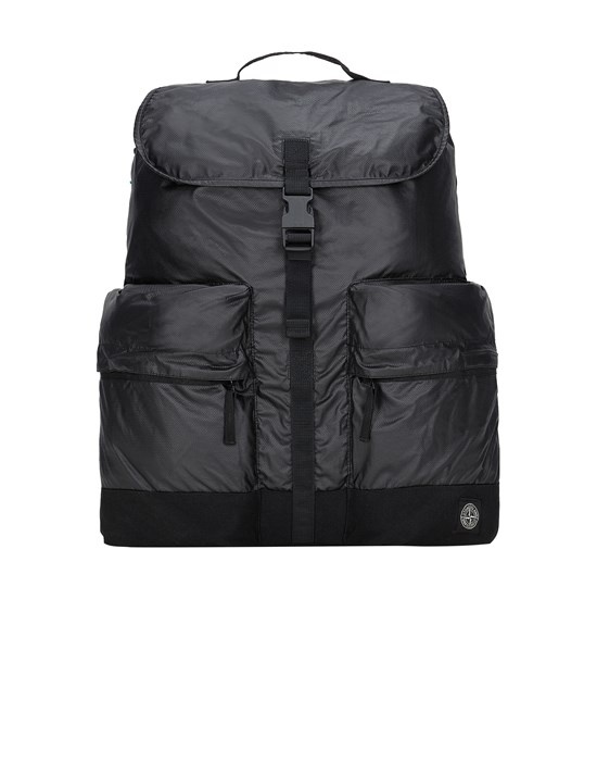 90770 MUSSOLA GOMMATA CANVAS BLACK - 1