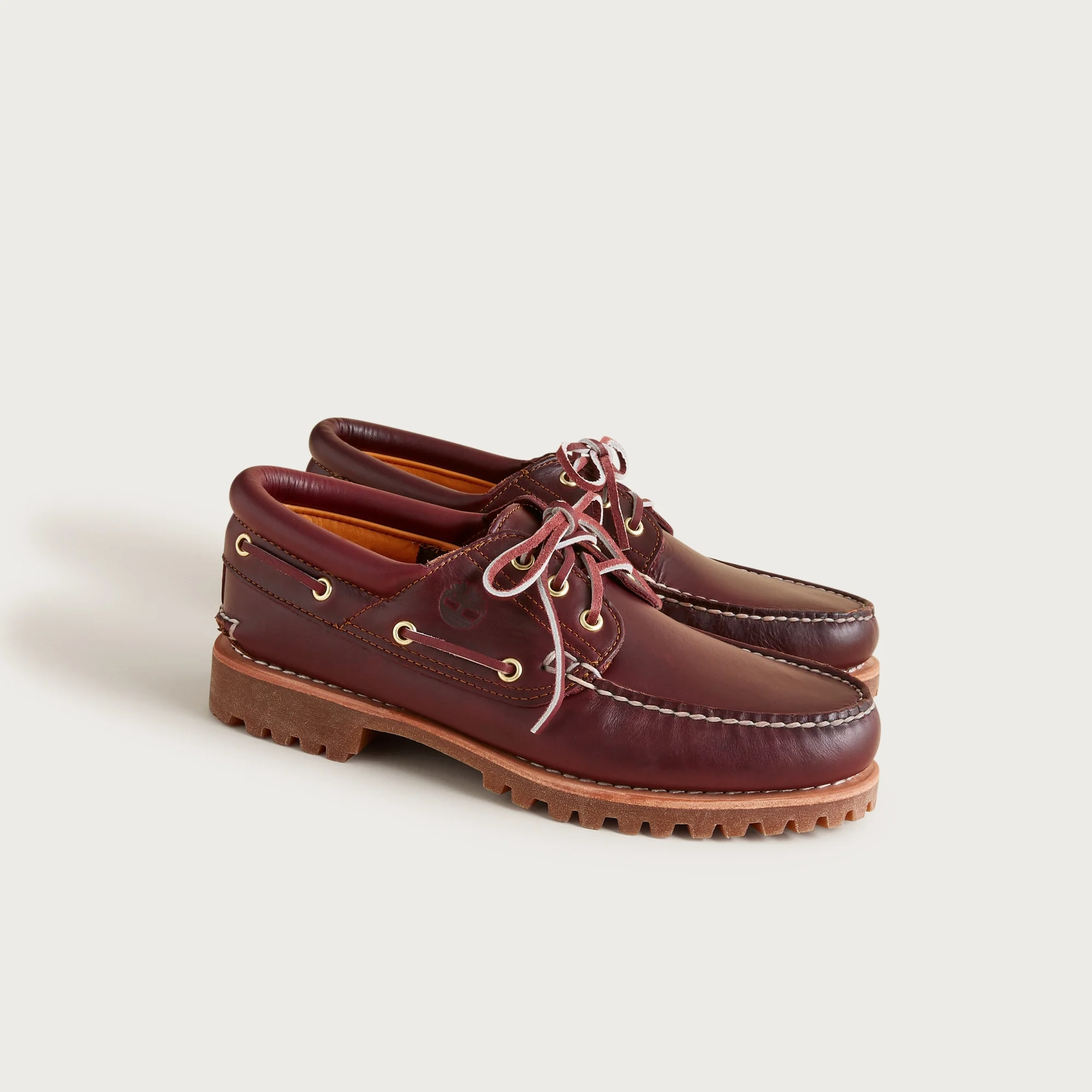 Timberland® Authentic three-eye lug hand-sewn boat shoes - 1