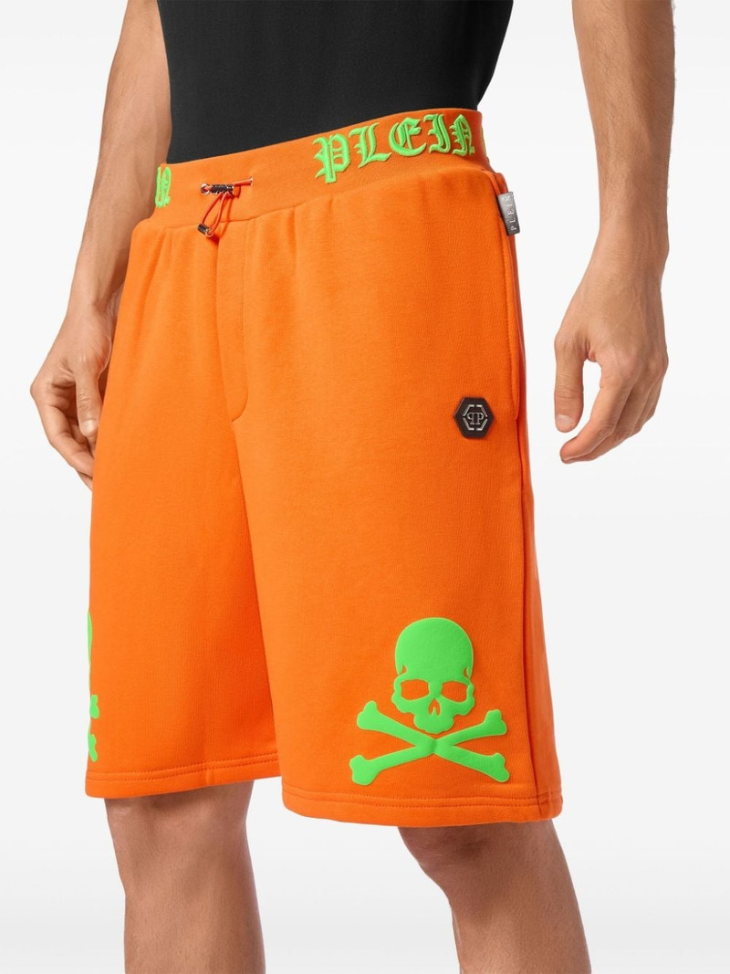 logo-print cotton-blend shorts 4