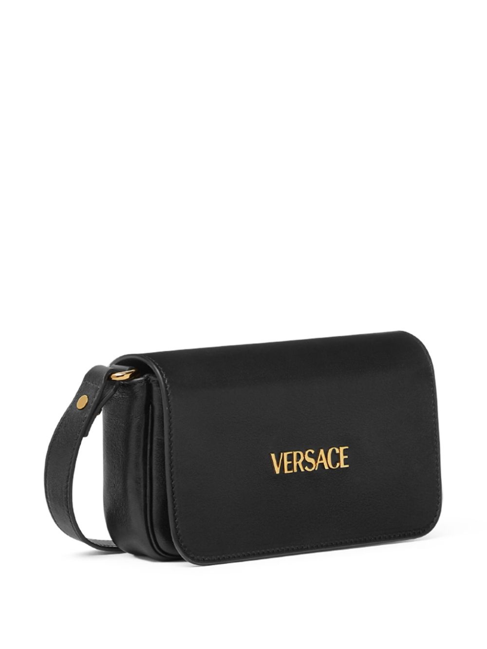 logo-lettering shoulder bag - 5