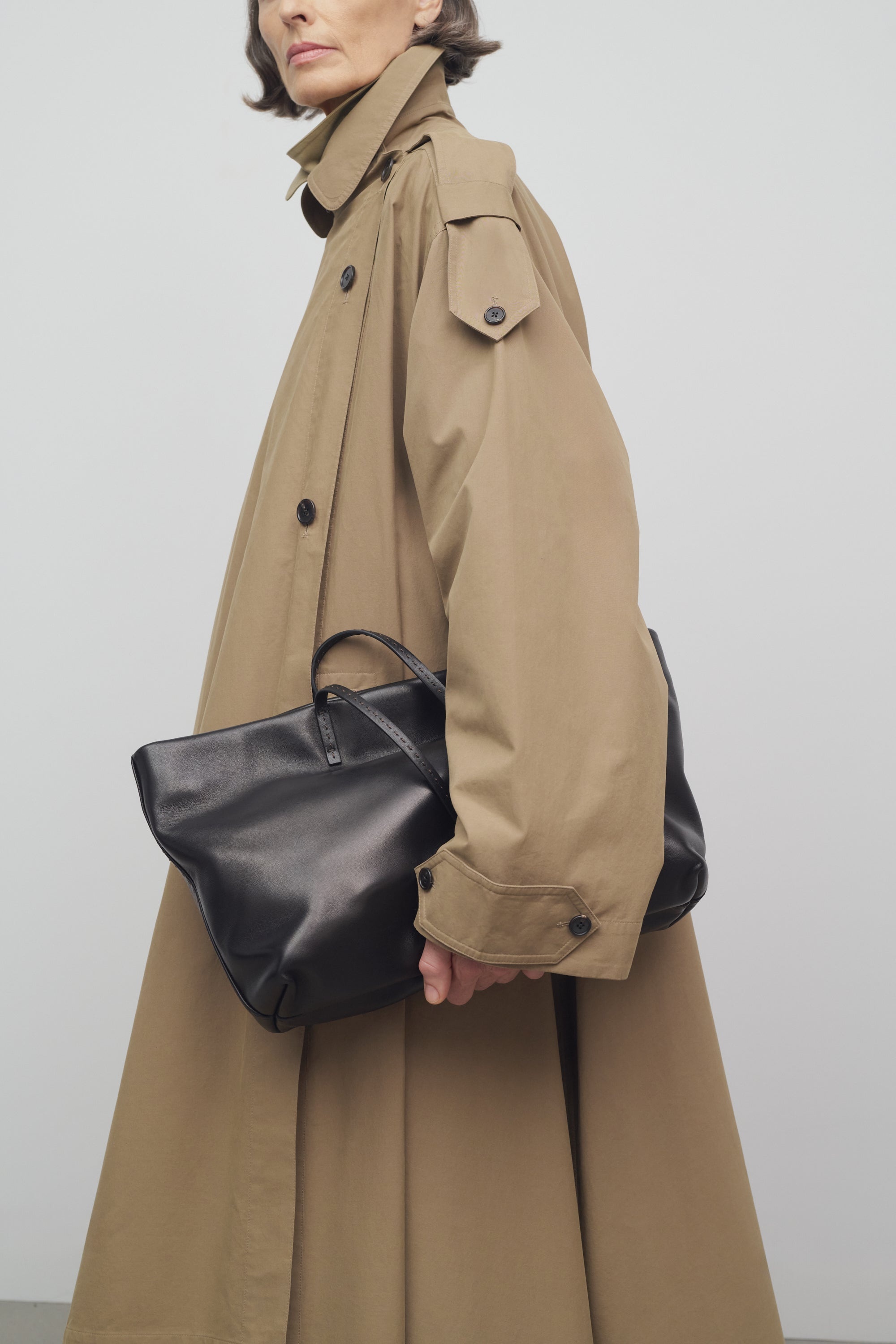 Nuance Tote Bag in Leather - 4