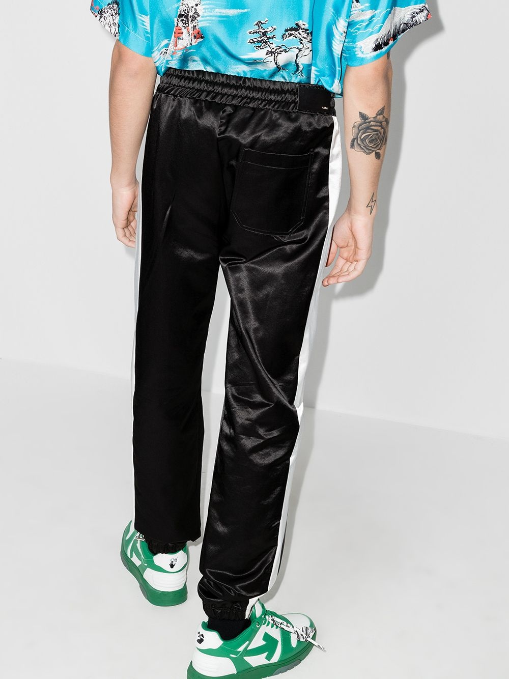 M.A. embroidered logo track pants - 3