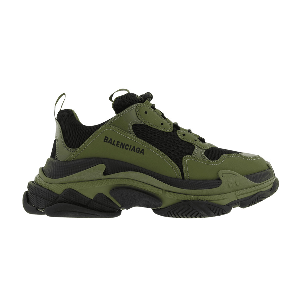 Balenciaga Triple S Sneaker 'Black Khaki' - 1