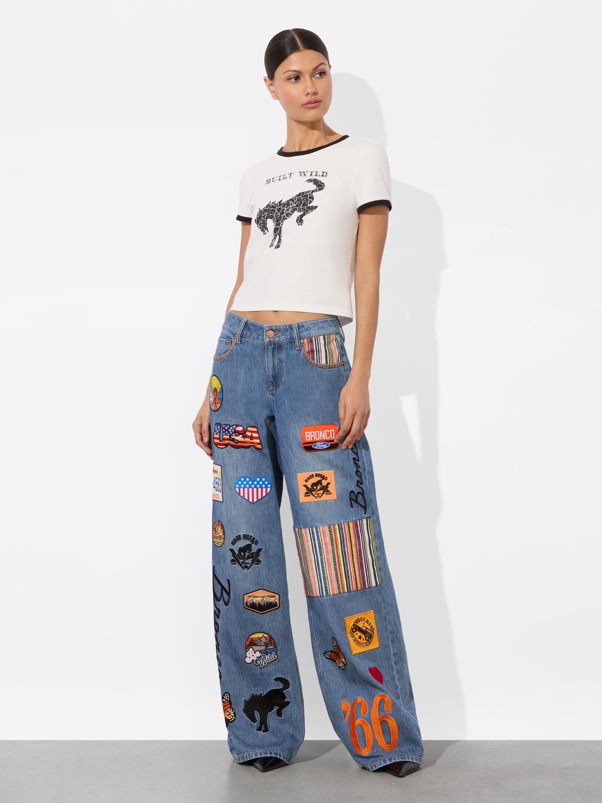 A+O X BRONCO ONIE BABY TEE - 6