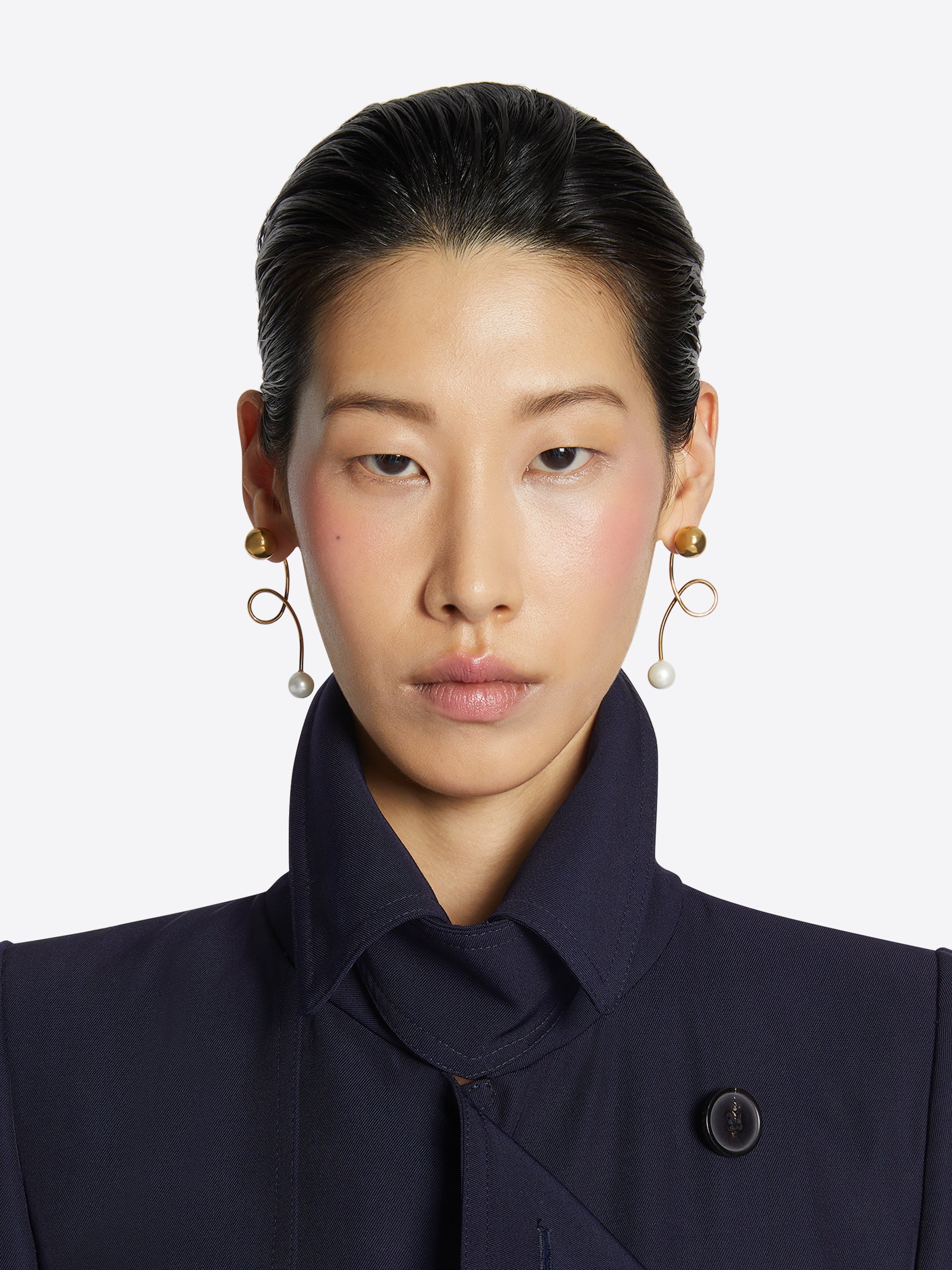 PEARL STUD EARRINGS - 4