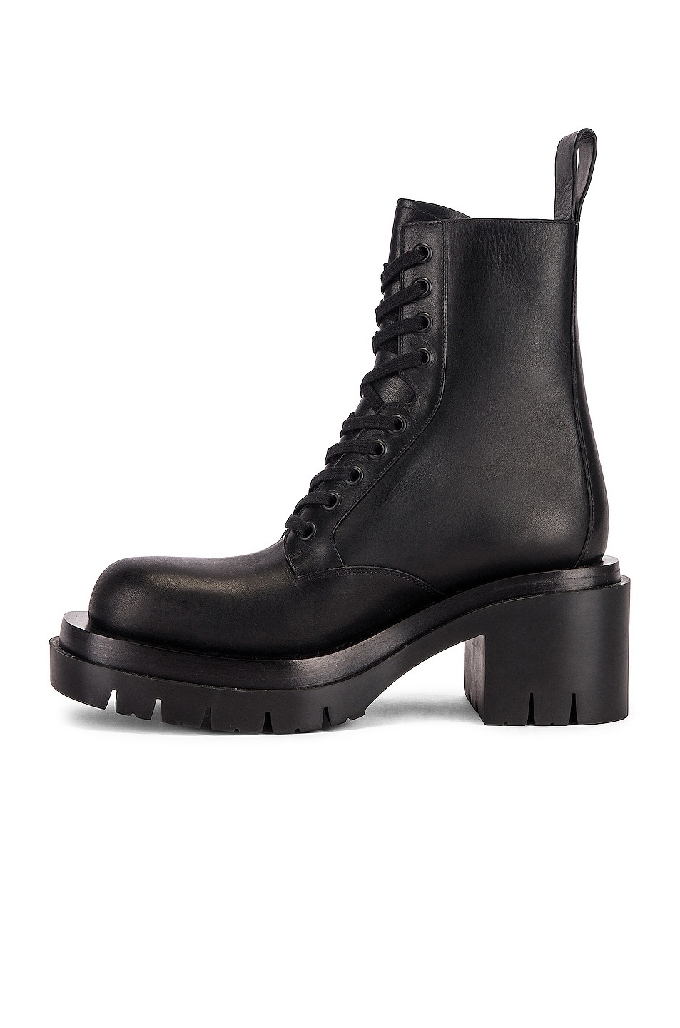 Lug Lace Up Ankle Boots - 5