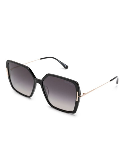 TOM FORD square-frame gradient sunglasses outlook