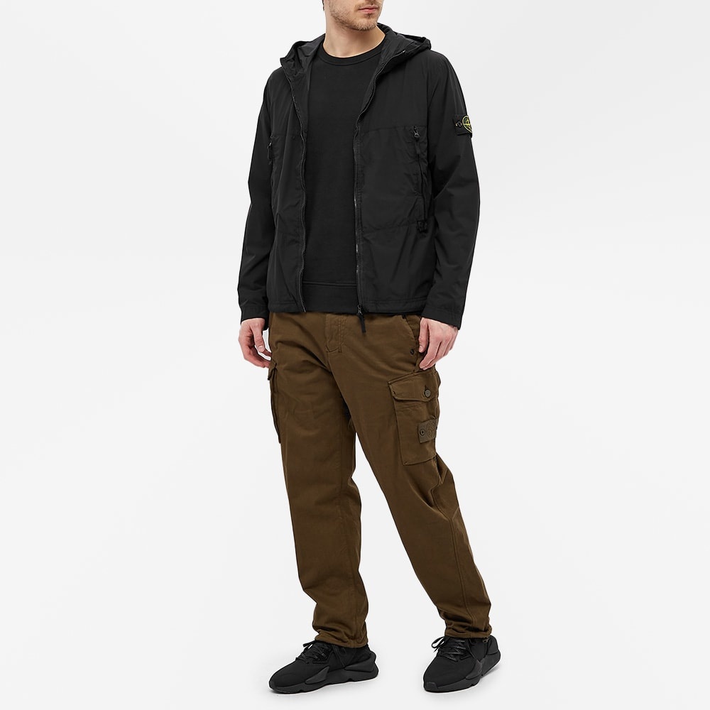 Stone Island Nylon Garment Dyed Hooded Jacket - 8