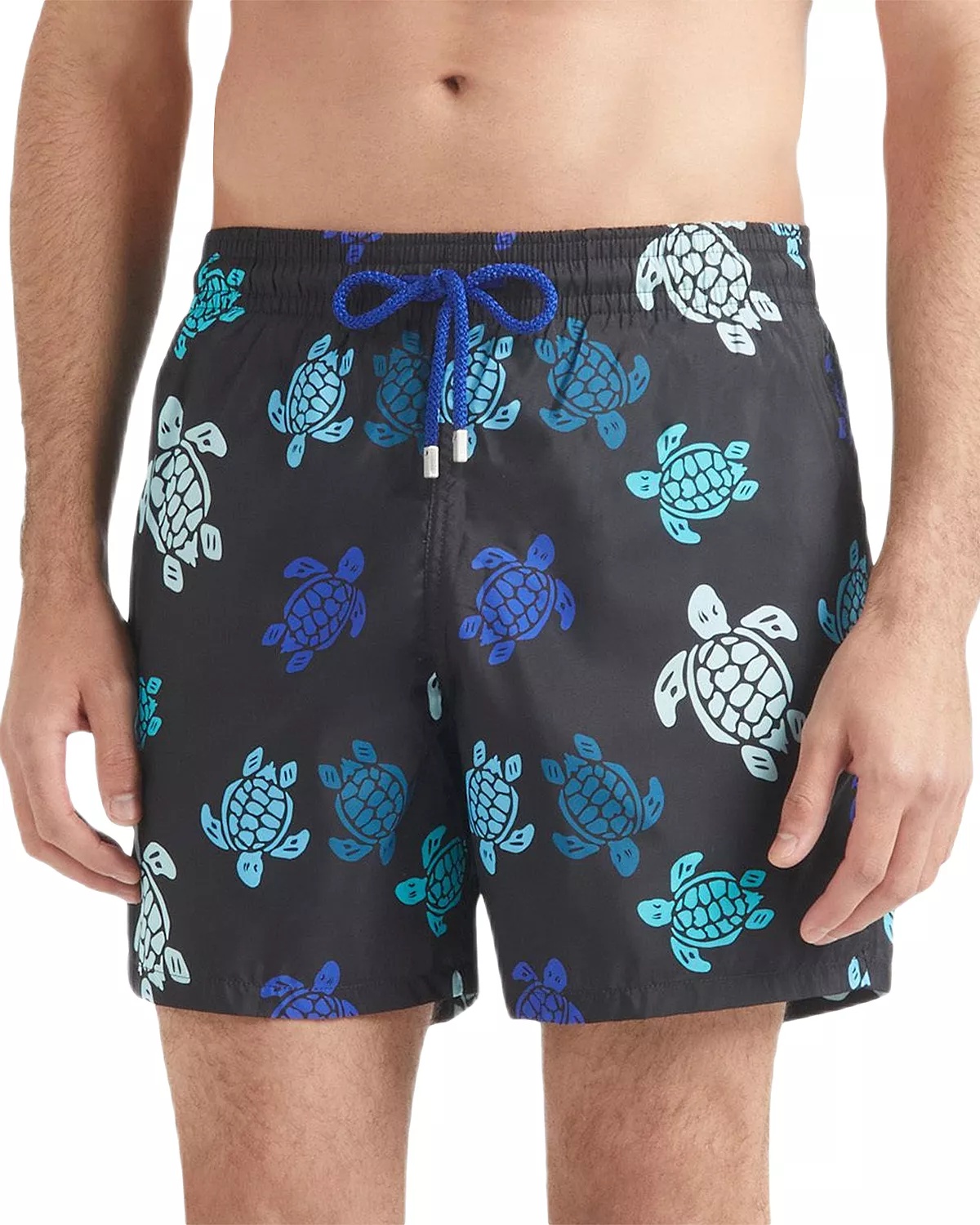 Mahina Printed 5.5" Swim Trunks - 1
