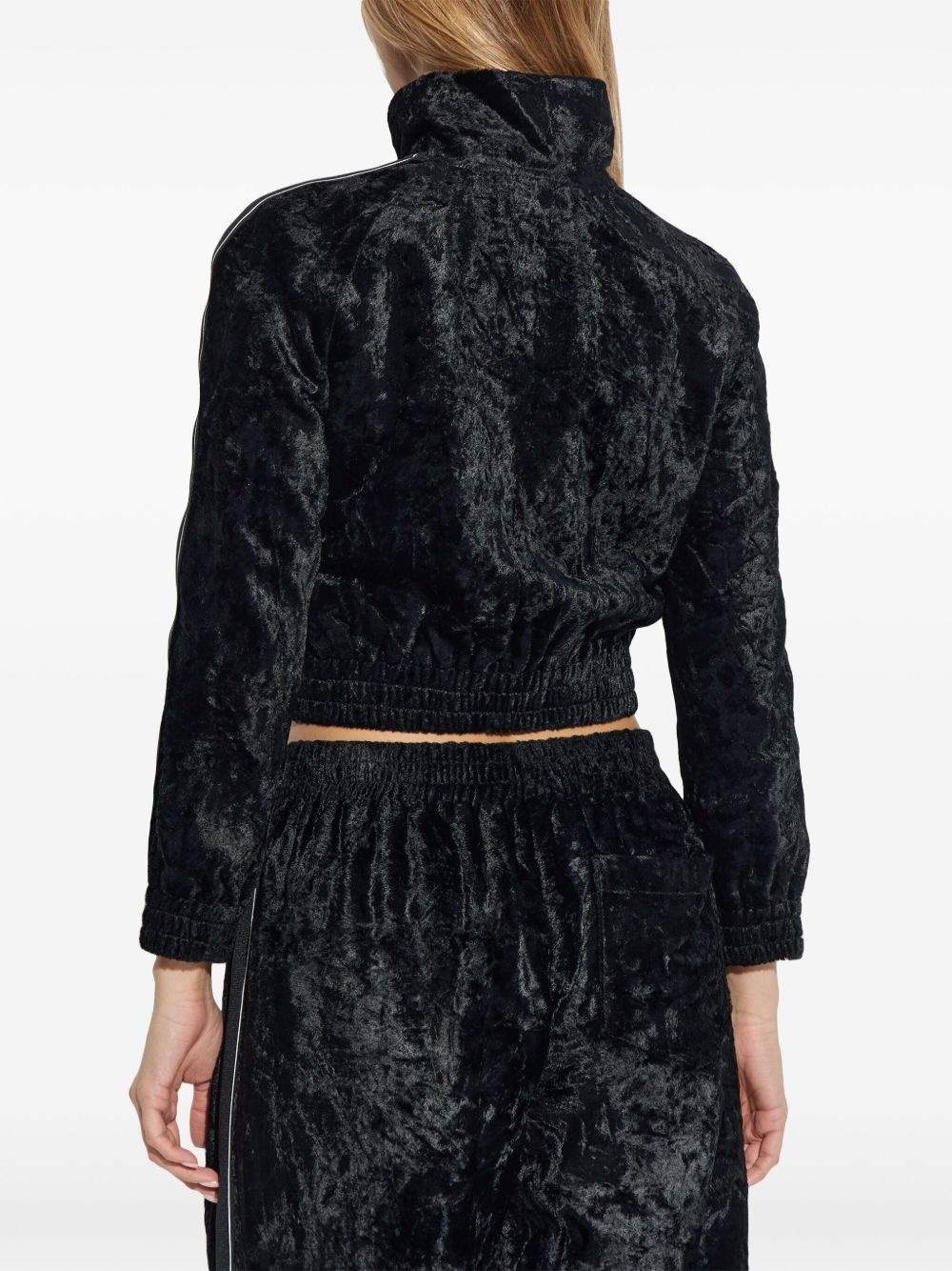 velvet cardigan - 4