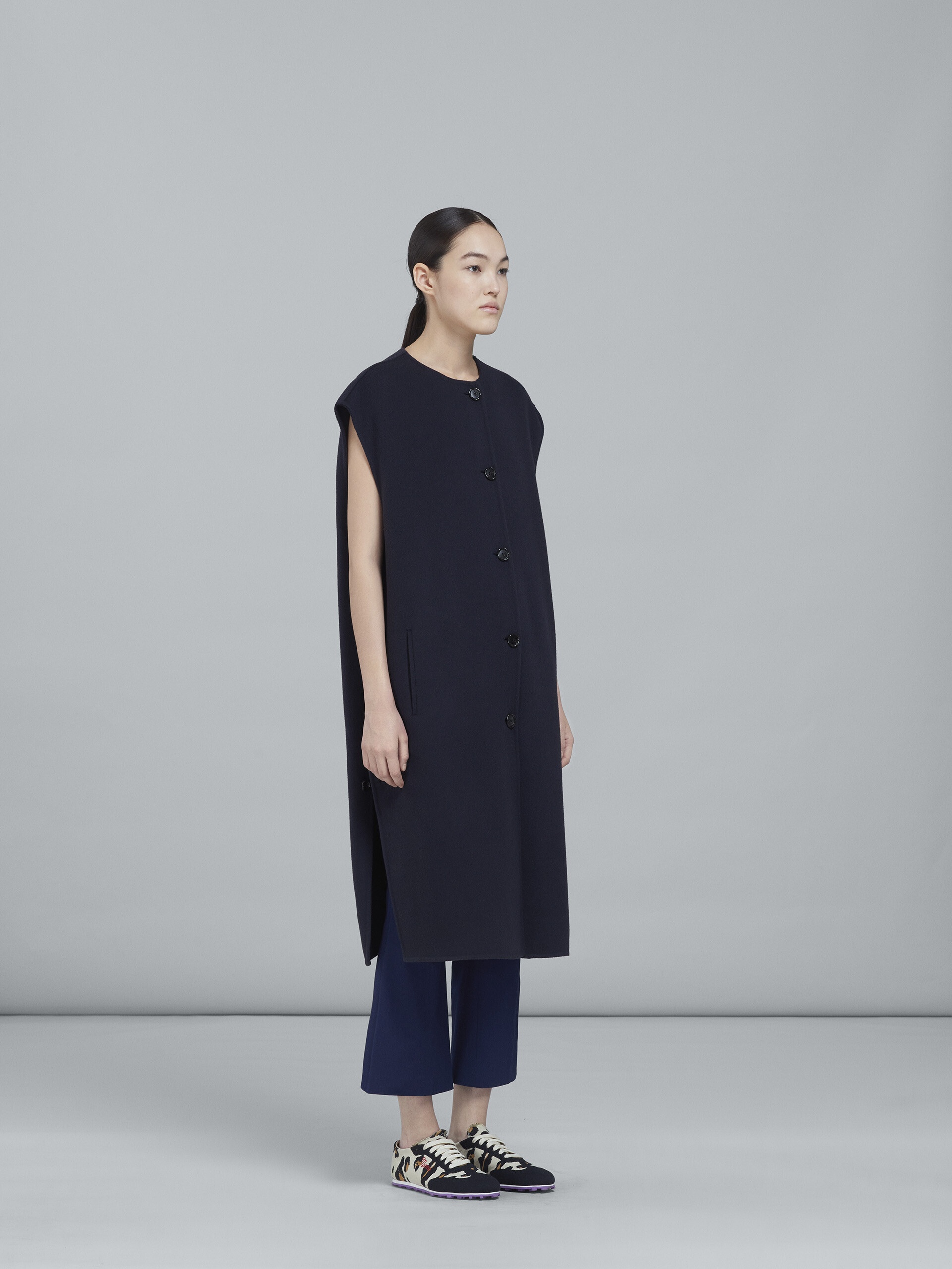 WOOL AND CASHMERE LONG VEST - 6