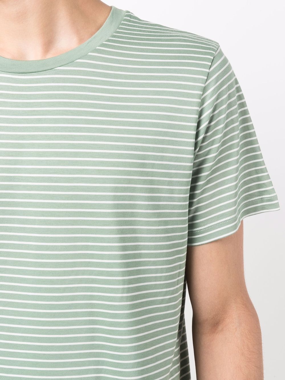 stripe-print cotton T-Shirt - 5