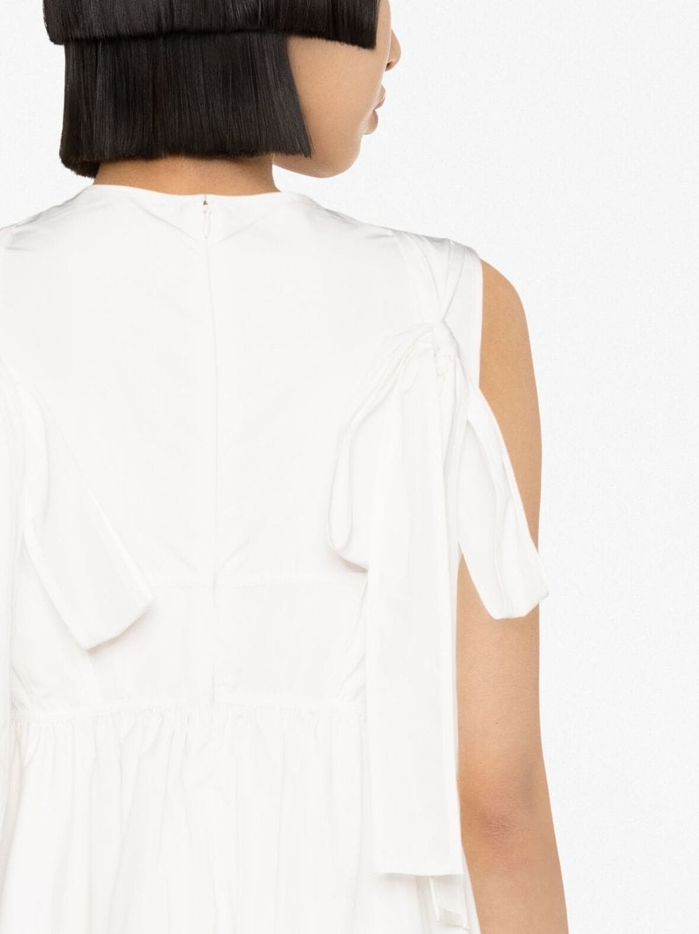 bow-detail minidress - 5