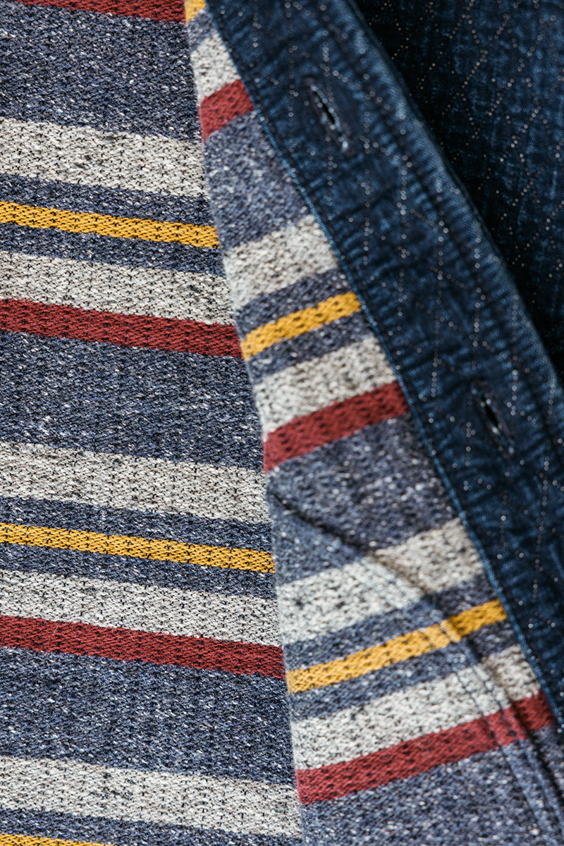 The Anvil Quilt Denim - Dark Indigo 5