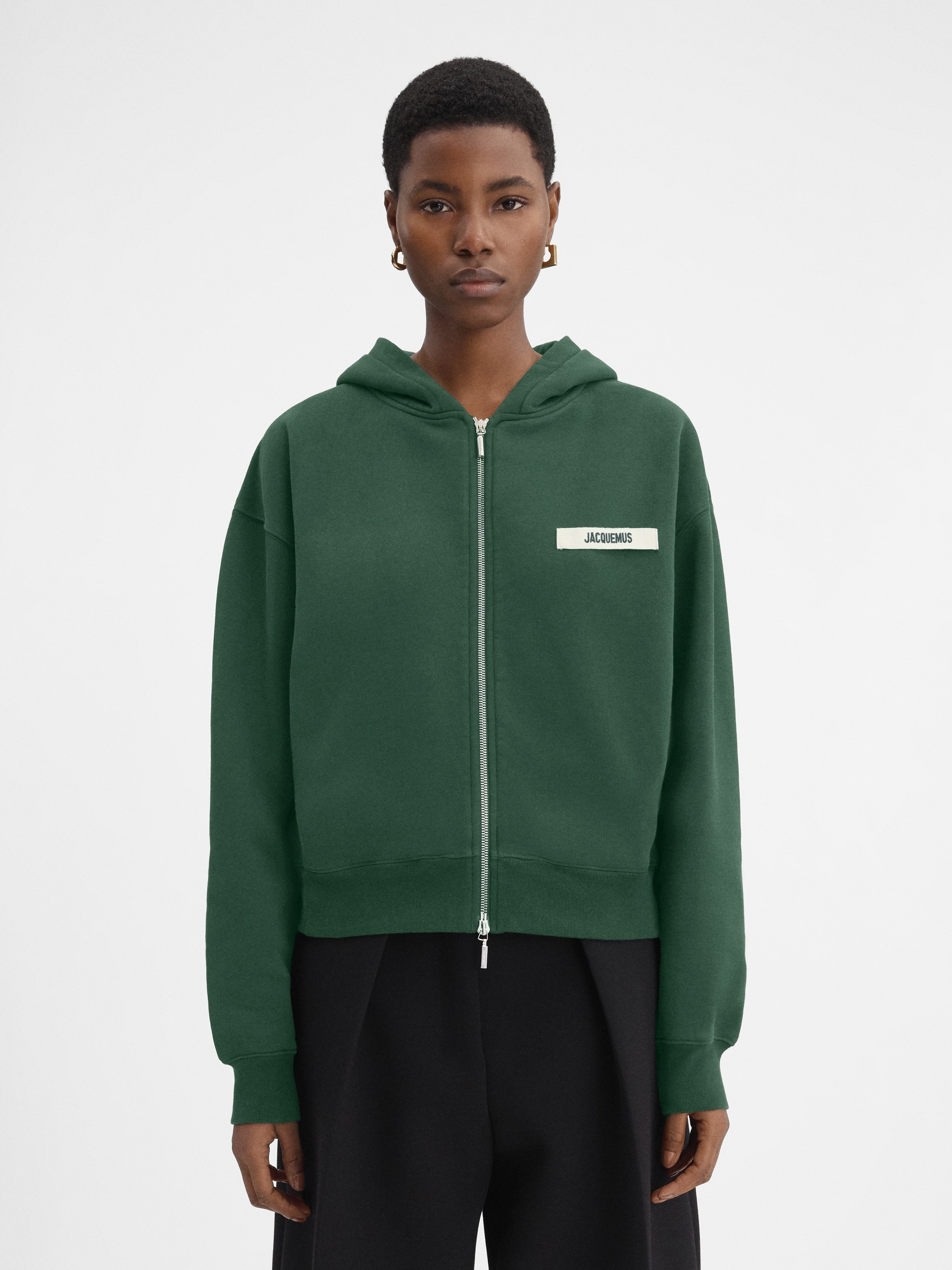 The Gros Grain zipped hoodie - 5