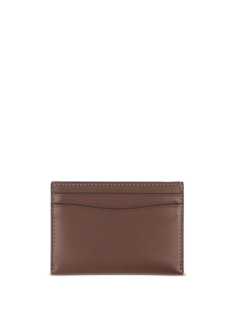 COACH leather card case outlook