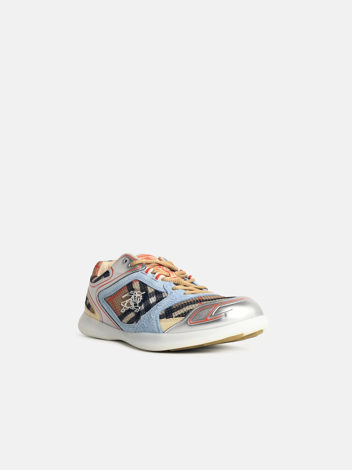 'MATRIX' MULTICOLOR LEATHER BLEND SNEAKERS - 2