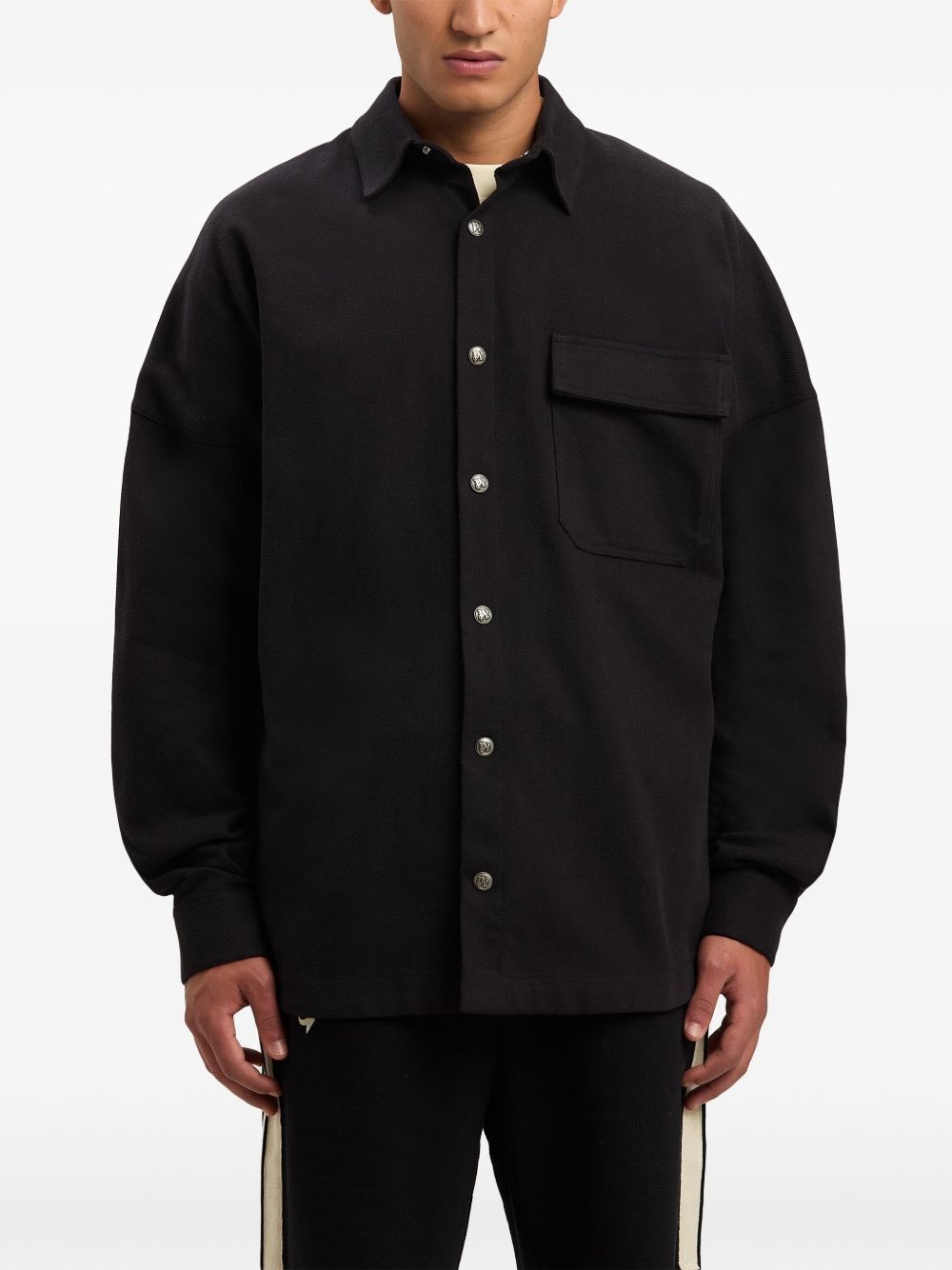 logo-print shirt - 3