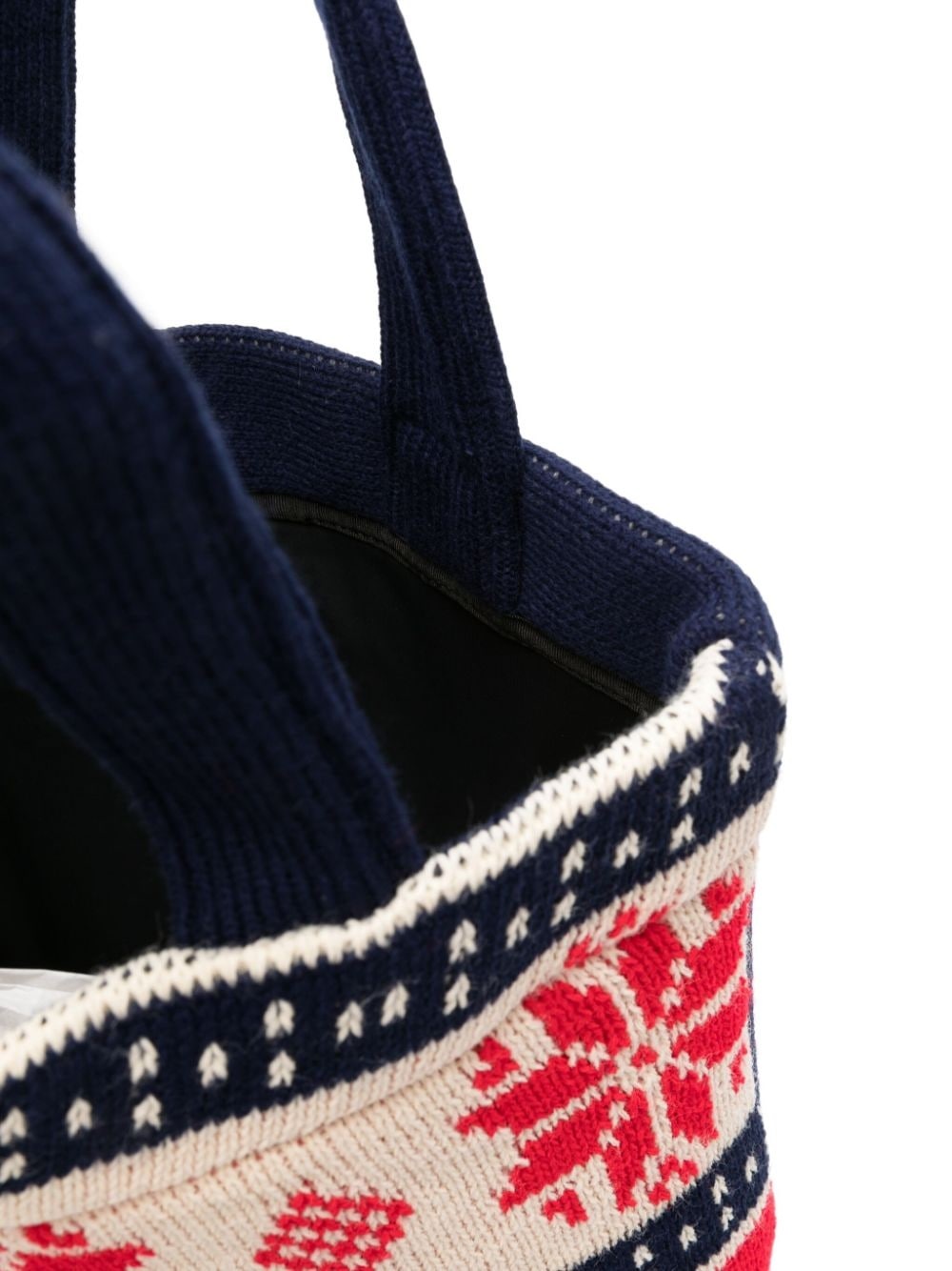knitted tote bag - 5