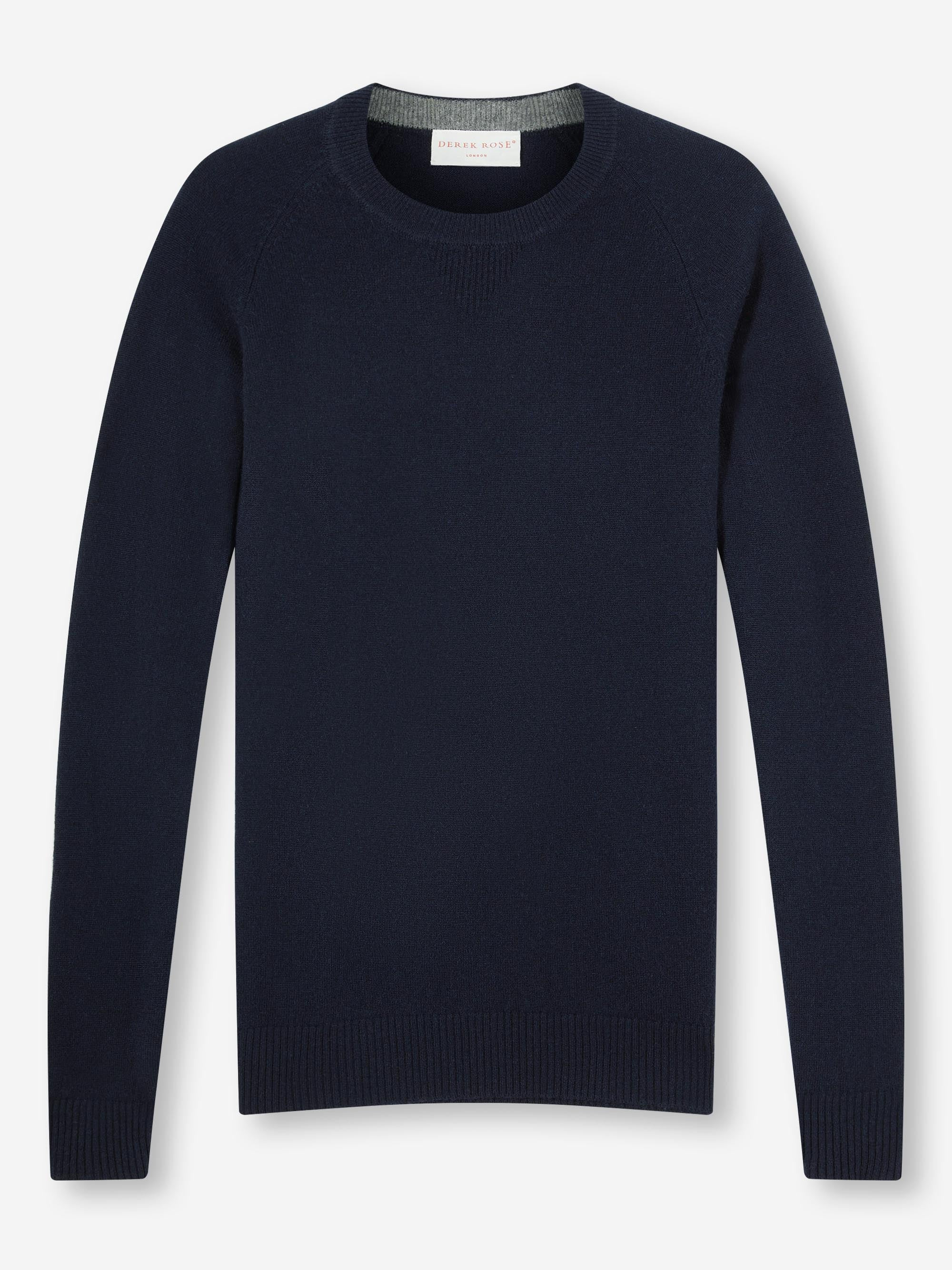 Men's Sweater Finley Cashmere Navy - 2