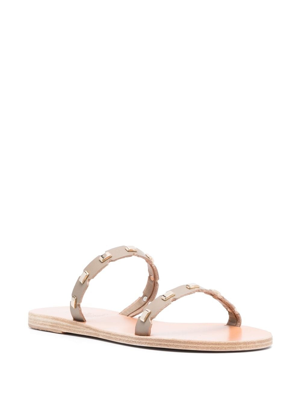 Kara flat leather sandals - 2
