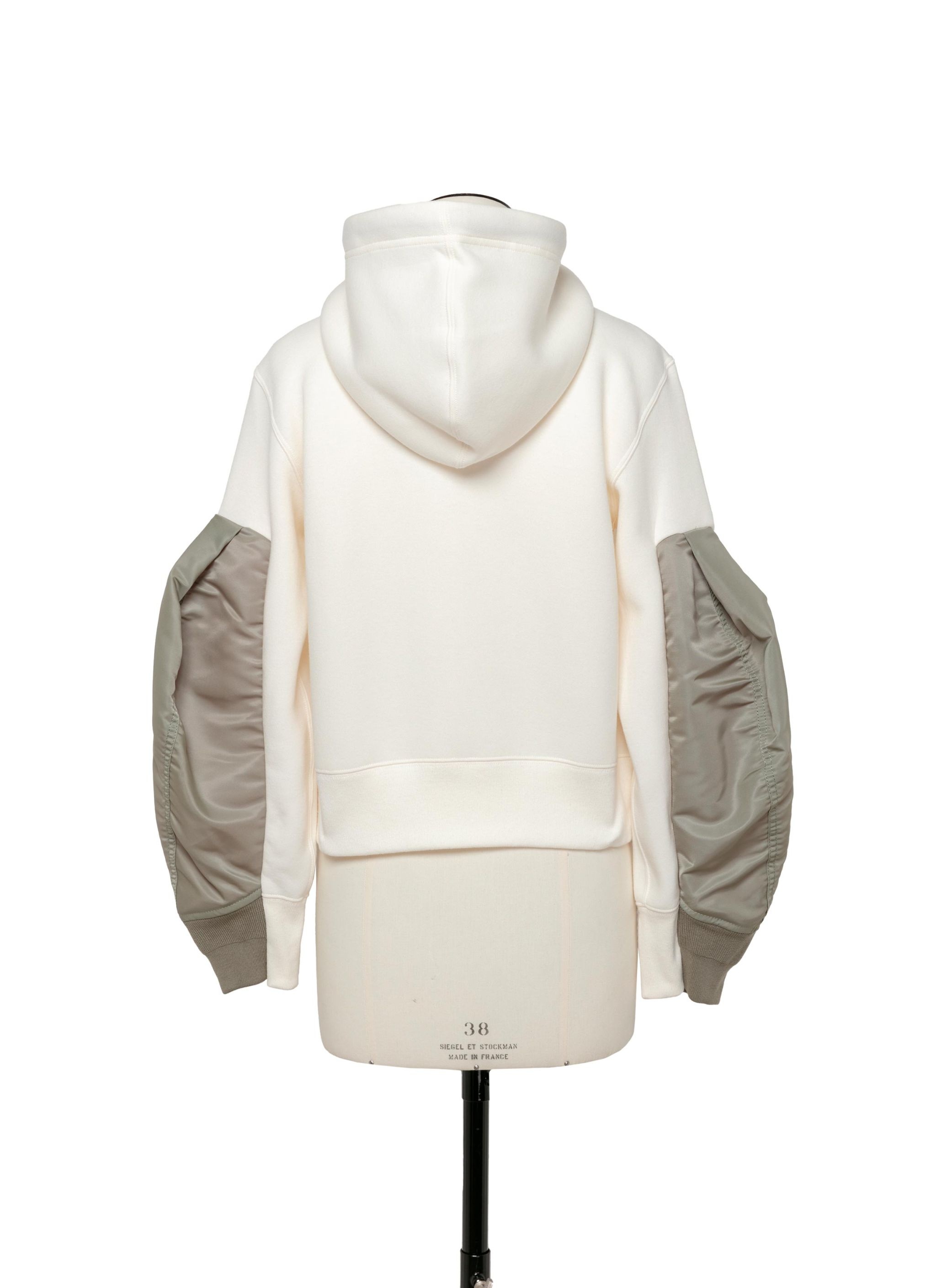 Nylon Twill x Sponge Sweat Hoodie - 3