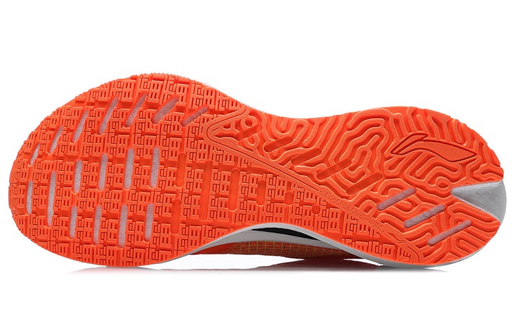 (WMNS) Li-Ning Essential 'Orange Red' ARHR122-1 - 6