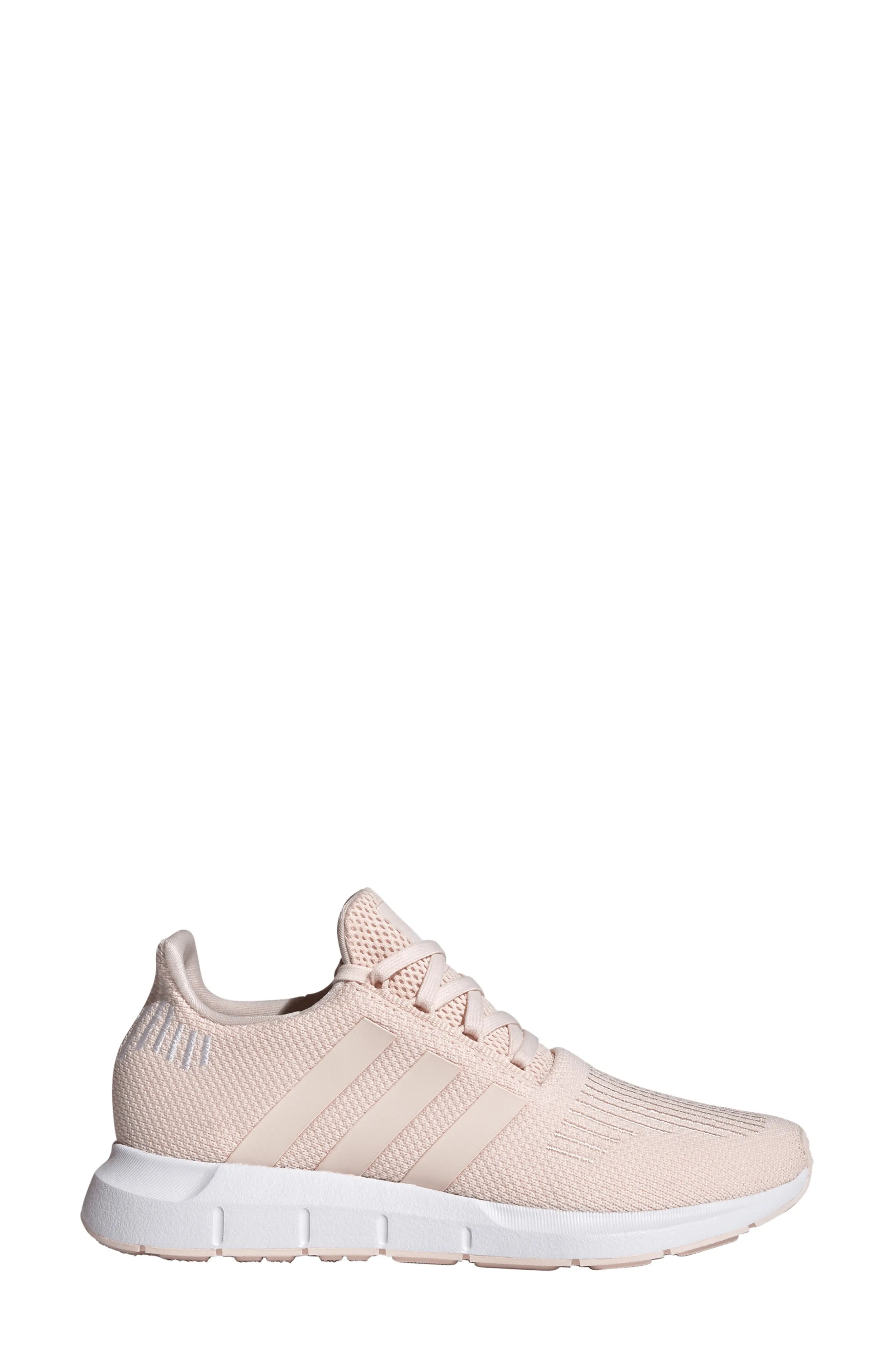 adidas Swift Run 1 Running Shoe in Quartz Quartz White REVERSIBLE