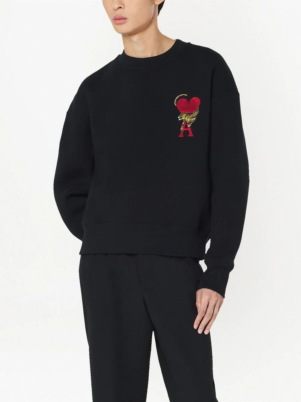 Ami de Coeur embroidered sweatshirt - 4