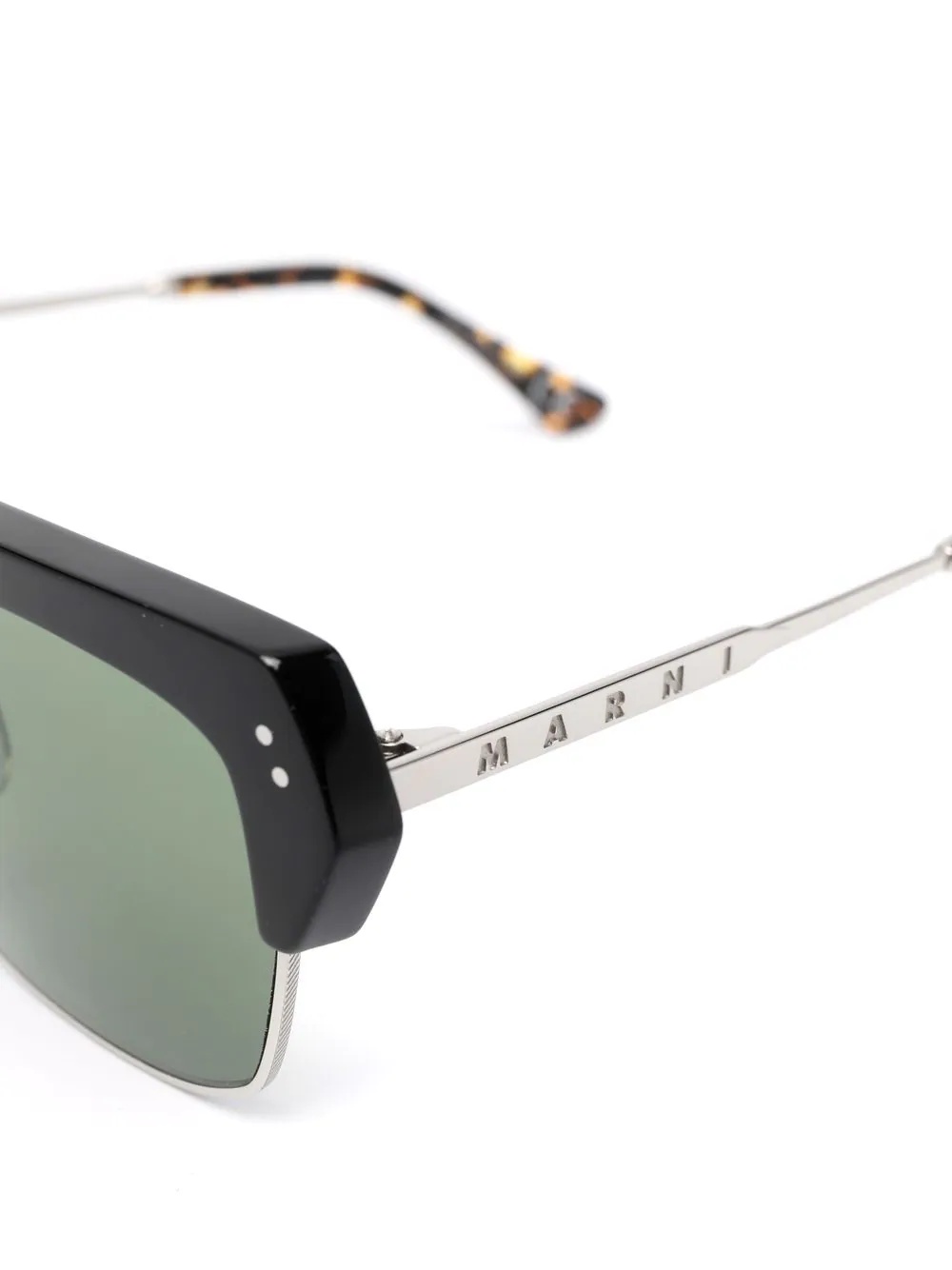 debossed logo sunglasses - 3