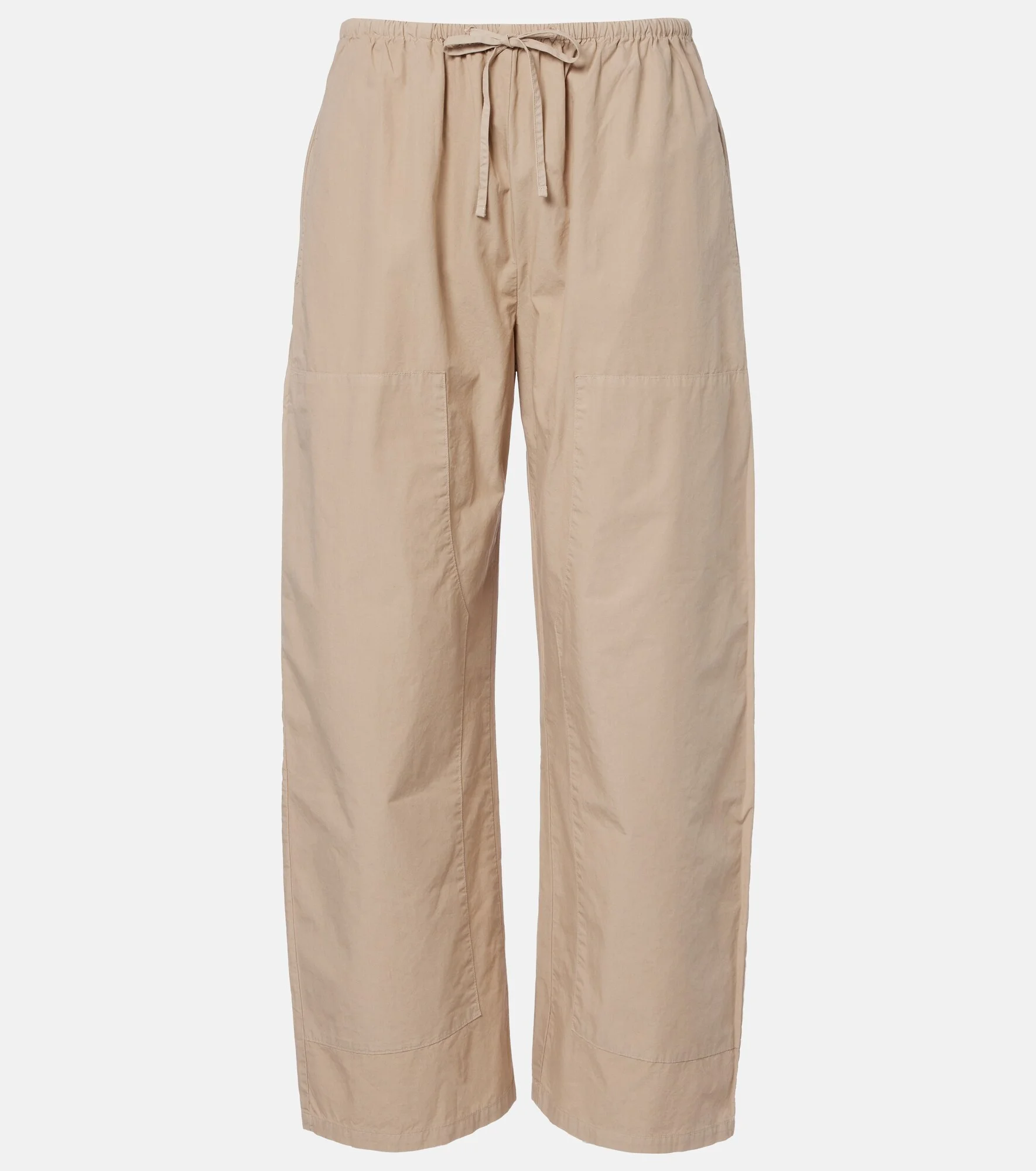 Kyoto cotton cropped wide-leg pants - 1