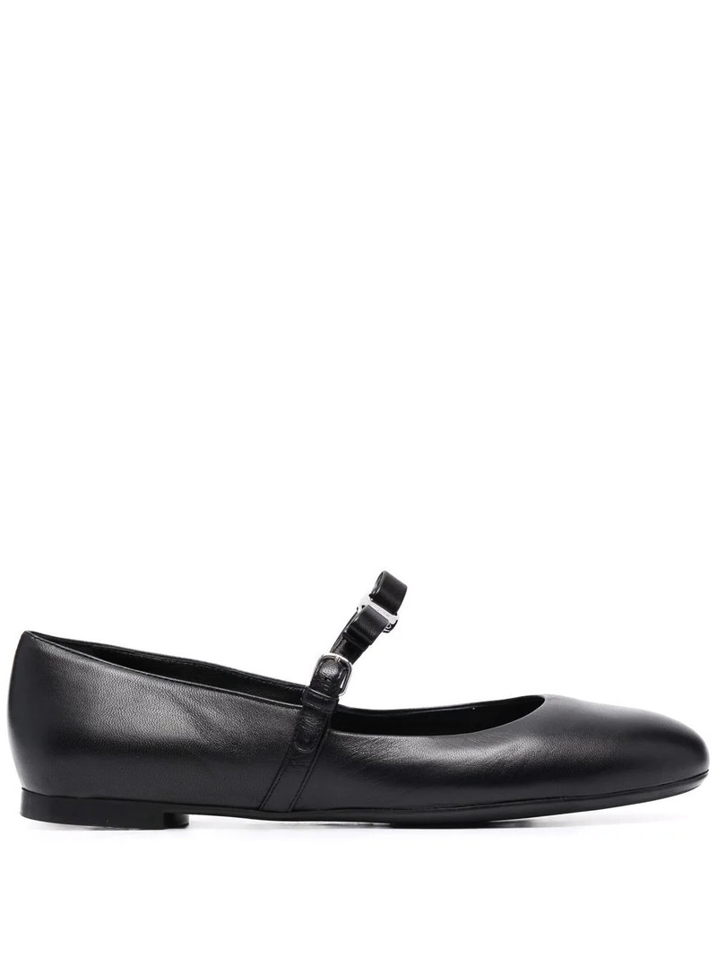 Lizz leather ballerina shoes 1