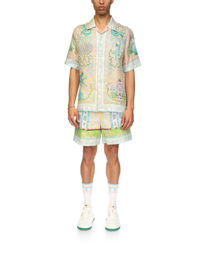 CASABLANCA Vase Linen Shirt | Casablanca Paris outlook