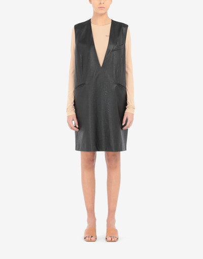 MM6 Maison Margiela Pleather dress outlook