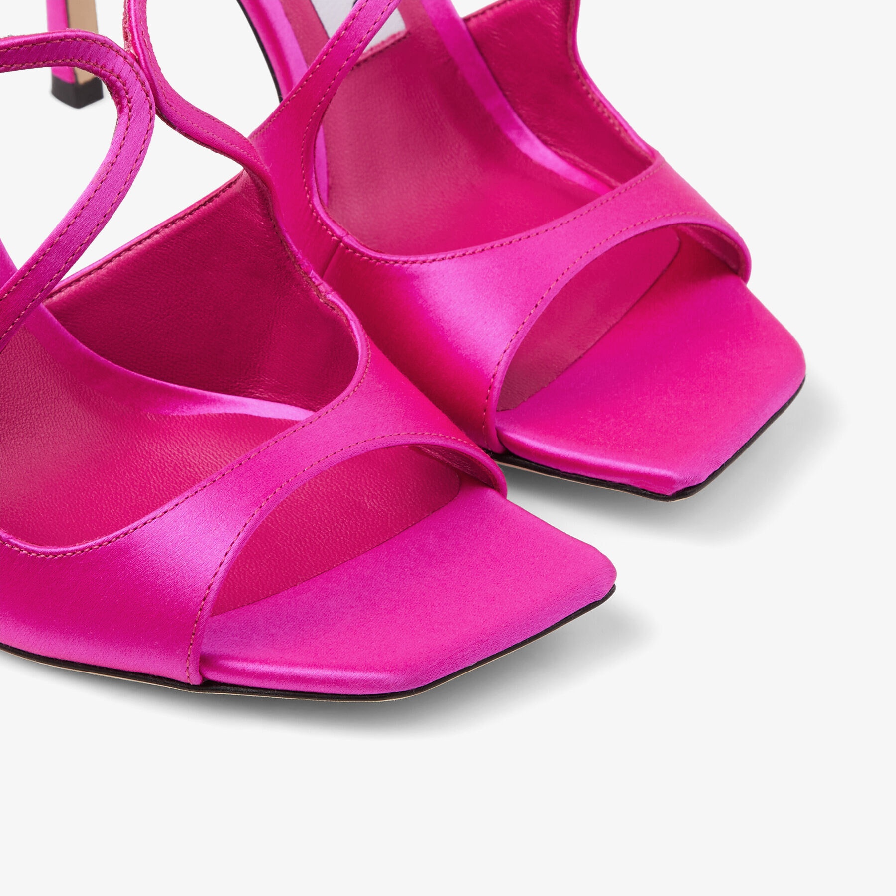 Anise 95
Fuchsia Satin Mules - 4