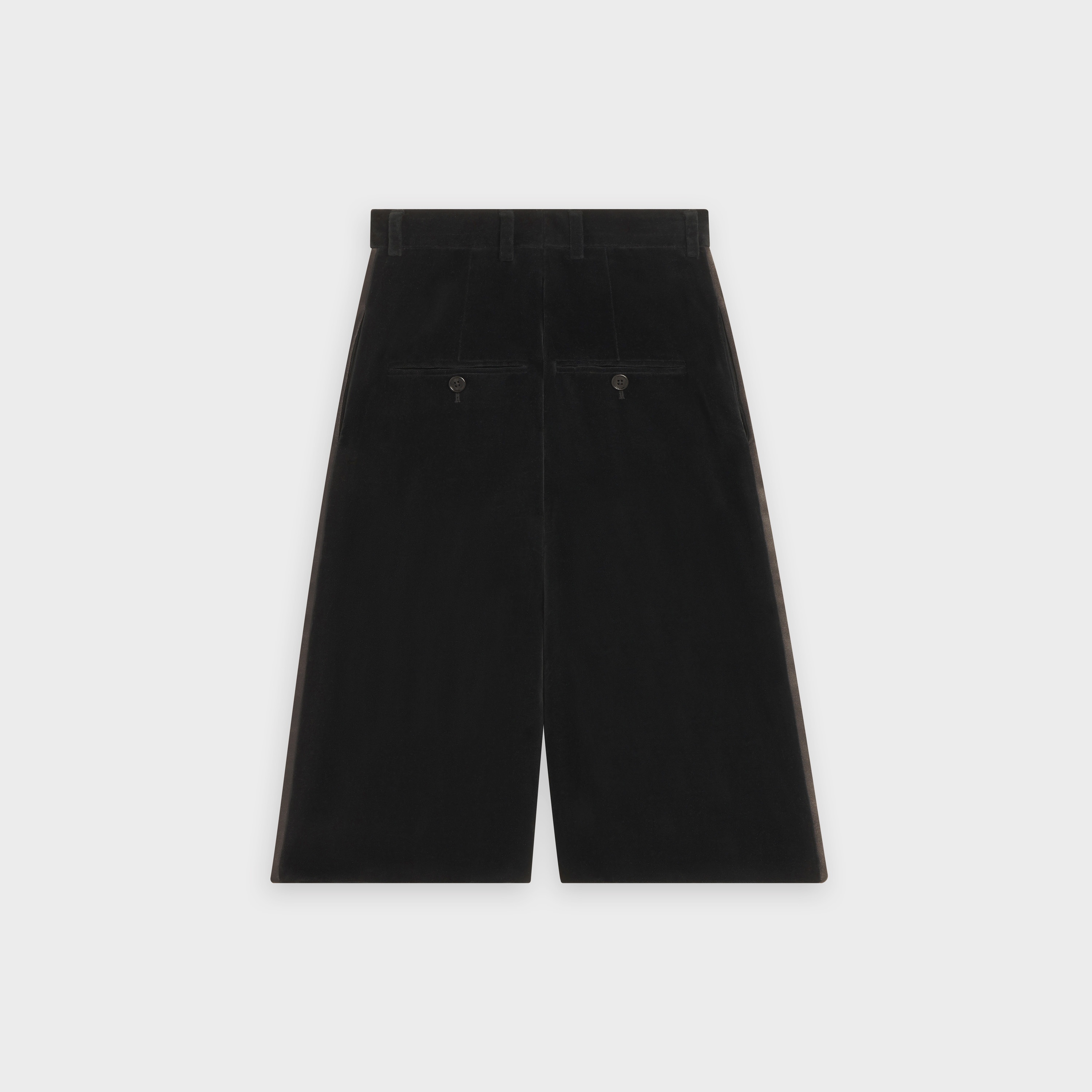 BERMUDA TUX SHORTS IN VELVET - 2