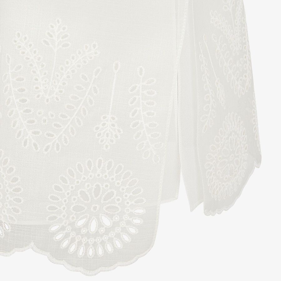 White silk skirt - 3