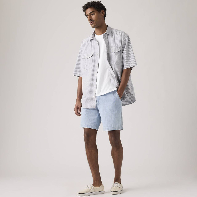 XX CHINO AUTHENTIC RELAXED CHAMBRAY 6" MEN'S SHORTS 1