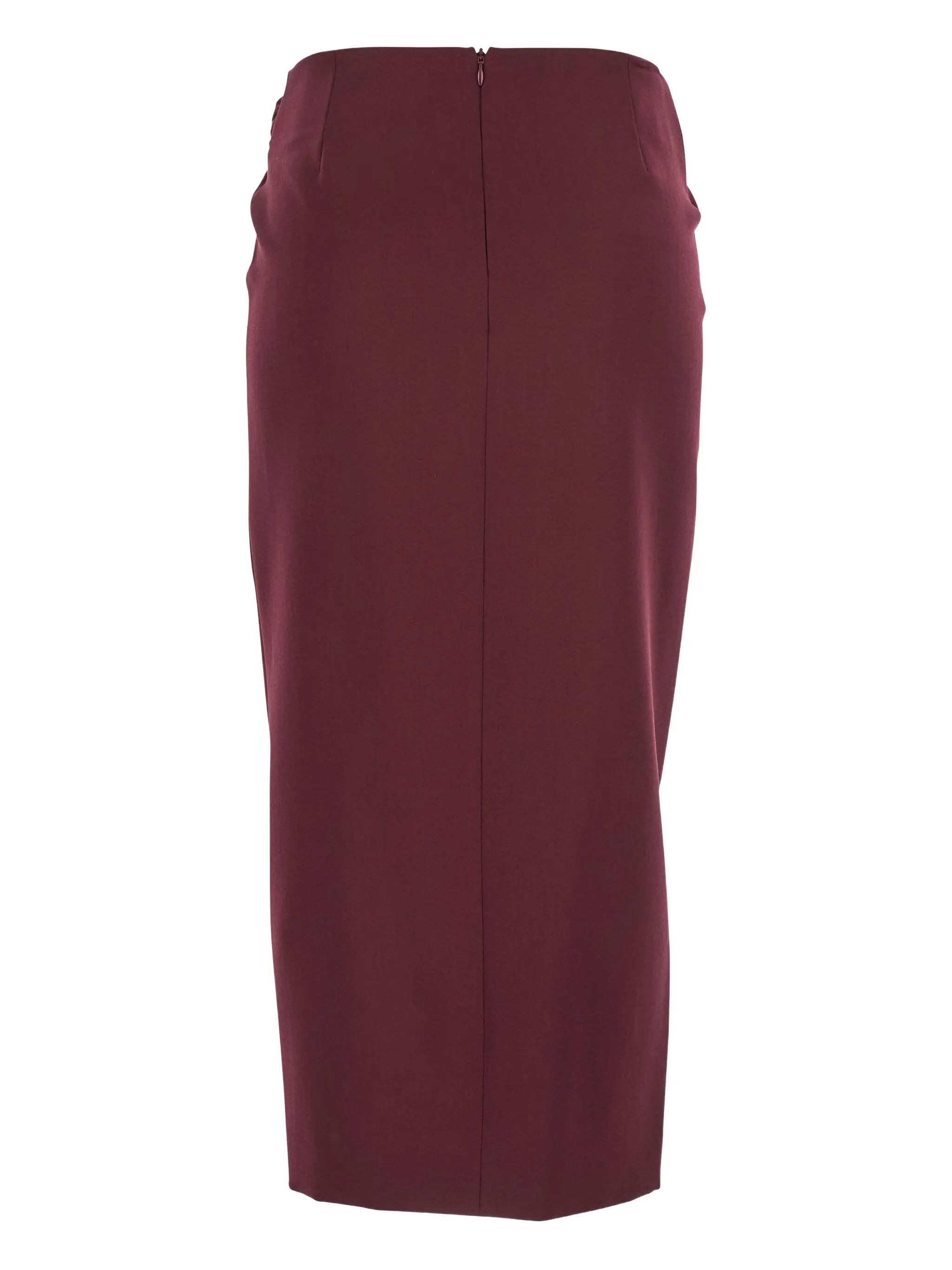 The Attico Draped-front Midi Skirt - 2